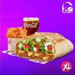 [อร่อยซ่ากับโค้ก] XL Crunchwrap  Supreme Combo
