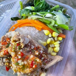 หมูกะทะย่างให้(ชุดกลาง)