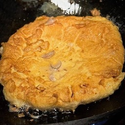 ไข่เจียวไข่เป็ด หอมแดง