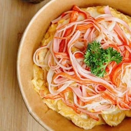 ข้าวไข่ข้นปูอัด