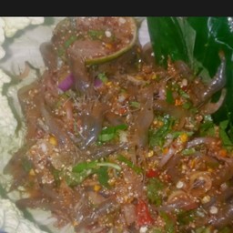 @1.ยำกุ้งเต้น 80 กรัม