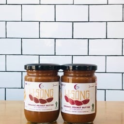 Organic moon ถั่วลิสงบดละเอียด