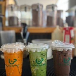 ชาหารสาม  (ชาเขียว,ชาไทย,โกโก้)