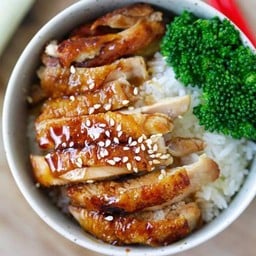 ข้าวมันไก่ต้ม+ย่าง (ธรรมดา)