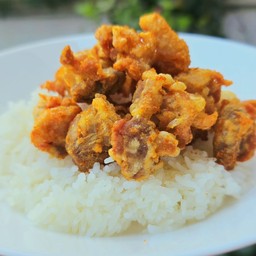 ข้าวไก่ทอด