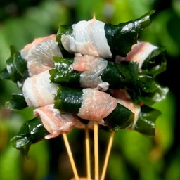 สามชั้นพันสาหร่ายวากาเมะ (ว่าง3ไม้)