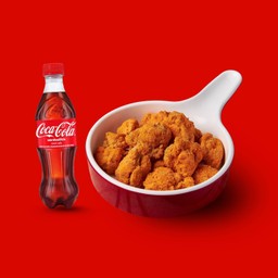 [Set 8] ไก่ทอดคลุกผงชีสอินชอน + Coke