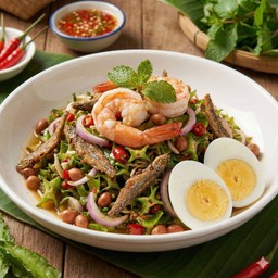 ยำถั่วพูทรงเครื่อง