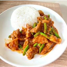 ข้าวพริกแกงหมู