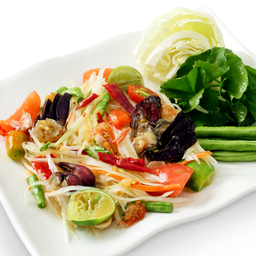 L ส้มตำปู