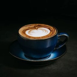 Hot cappuccino