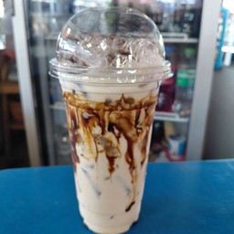 นมสดบราวร์ชูการ์เย็น