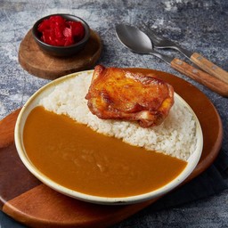 ข้าวแกงกะหรี่ไก่เผ็ด