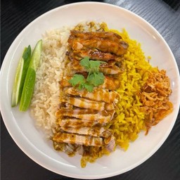 ข้าวสองใจ เป็ด+ไก่