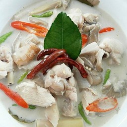 ต้มข่าฟักไก่