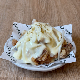 ไก่ทอดซอสหัวหอม : Onion Sauce Fried Chicken