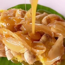 กล้วยทับราดน้ำกะทิสด