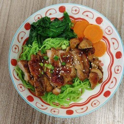 บะหมี่ไก่เทอริยากิ By แม่เจิด