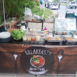 Breakfast food slowbar khonkean