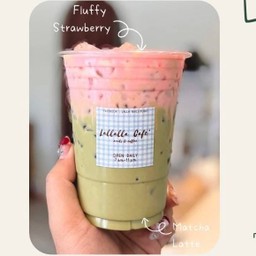 มัทฉะ ลาเต้ โฟม สตรอว์เบอร์รี่