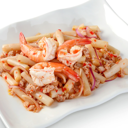 L ยำไหลบัวกุ้ง