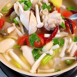 ต้มยำไก่น้ำใส