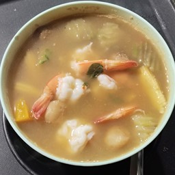 แกงเลียงกุ้งสด