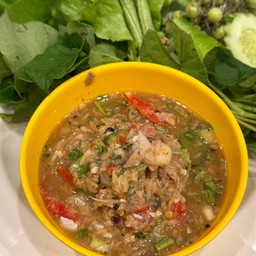 ป่นปลายอนผักสด