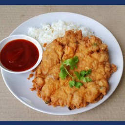 ข้าวไข่เจียวหมูสับ