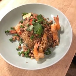 เส้นหมี่ผัดกะปิ