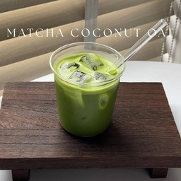 Clear Matcha Coconut Oat - Signature