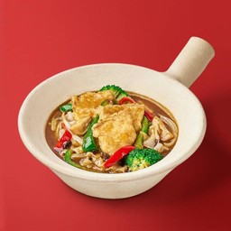 ก๋วยเตี๋ยวราดหน้าปลากะพงเต้าซี่