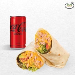 [อร่อยซ่ากับโค้ก] แรพทูน่าฟักทองสเปรดอาโวคาโด (L) + โค้ก 180 มล.