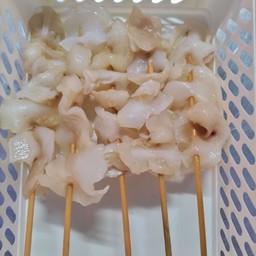 หมึกย่างน้ำจิ้มรสเด็ด