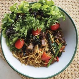 สปาเก็ตตี้ขี้เมาเนื้อบดจากพืช