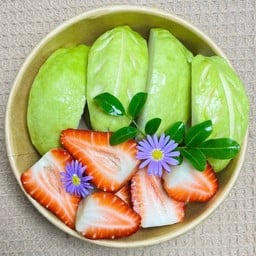ฝรั่งกิมจู x สตรอเบอร์รี่นำเข้า อร่อยยยย