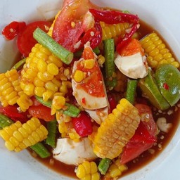 ตำข้าวโพด