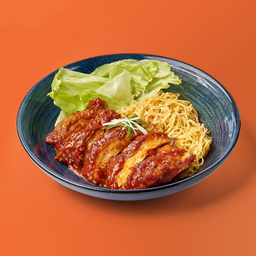 บะหมี่แห้งไก่สไปร์ซี่