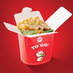 บะหมี่หยกหมูกรอบ แห้ง TO GO