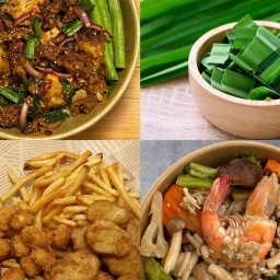 ยำไก่แซ่บ นักเก็ต เฟรนช์ฟรายส์