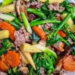 ข้าวกล่อง+ผัดบล็อคโคลี่