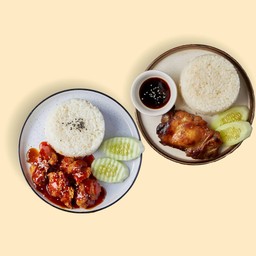 [Collab Pro 2] ข้าวไก่กรอบ + ข้าวไก่อบคุณแอ๊ว