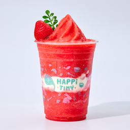 โยเกิร์ตสตรอเบอรี่สมูทตี้. Strawberry Yogurt Smoothies