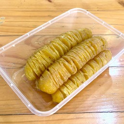 กล้วยไข่เชื่อม + กะทิ
