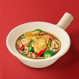 ก๋วยเตี๋ยวราดหน้าปลากะพงเต้าซี่