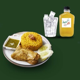 [Combo Set] ข้าวหมกไก่ + น้ำเก๊กฮวย