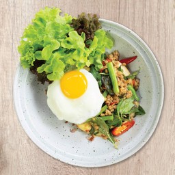 ข้าวกะเพราหมู