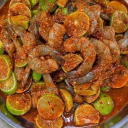 กุ้งมะนาวจี๊ดจ๊าด