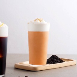 Thai tea cheese foam