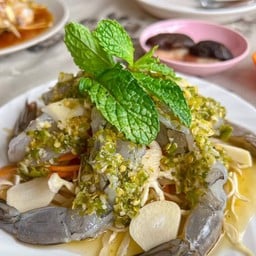 กุ้งแช่น้ำปลา